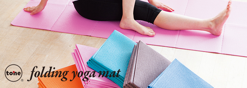 tone folding yoga mat
